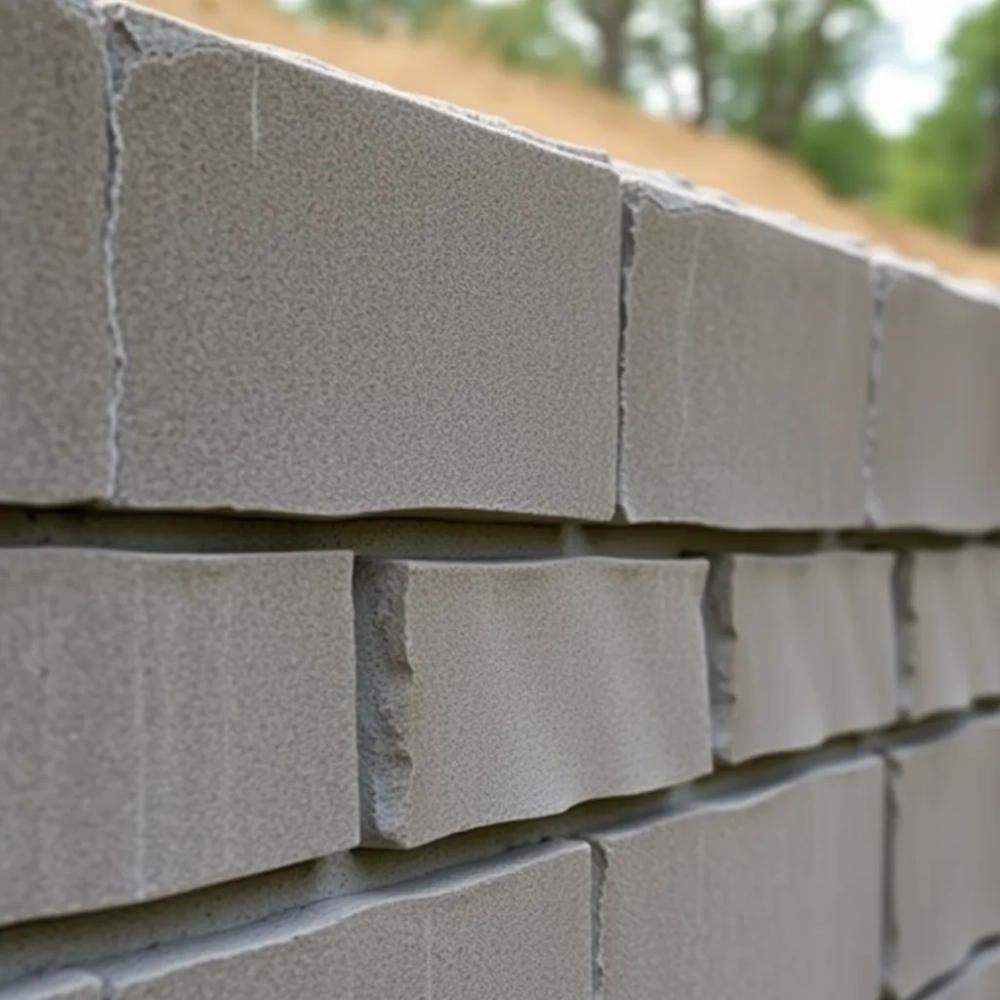 Mur oporowy z bloczków betonowych cena