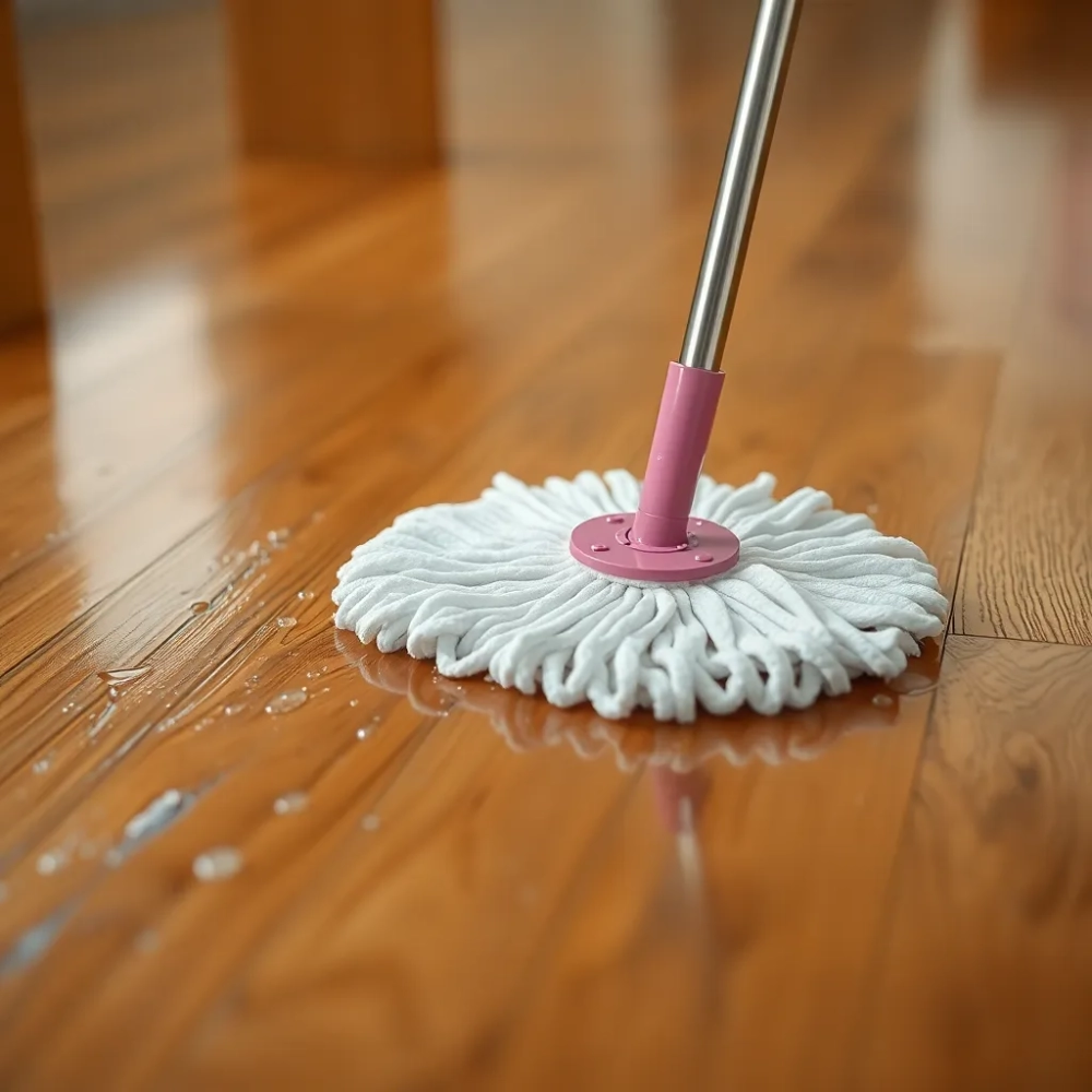 Mycie podłogi olejowanej