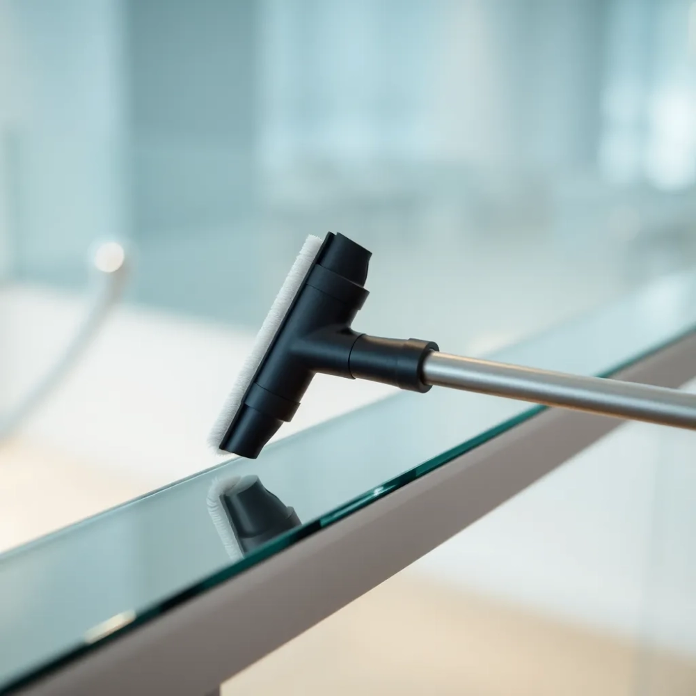 Myjka do szklanych balustrad