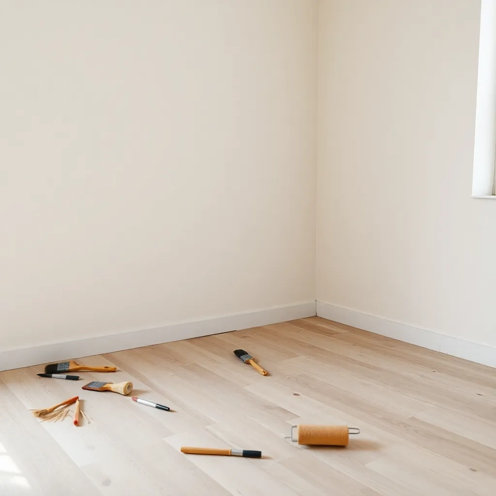 Najpierw malować ściany czy kłaść podłogę