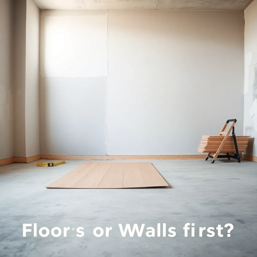 Najpierw podłogi czy ściany