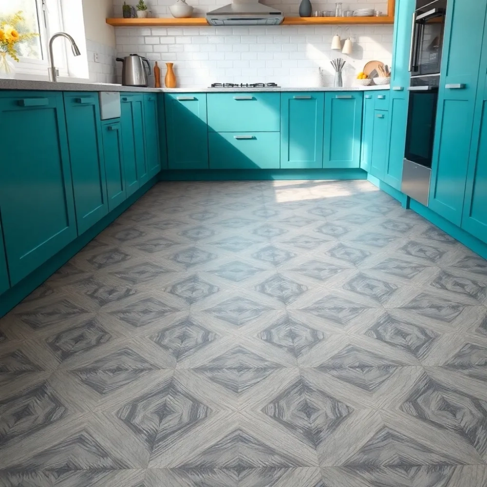 Naklejki na podłogę do kuchni