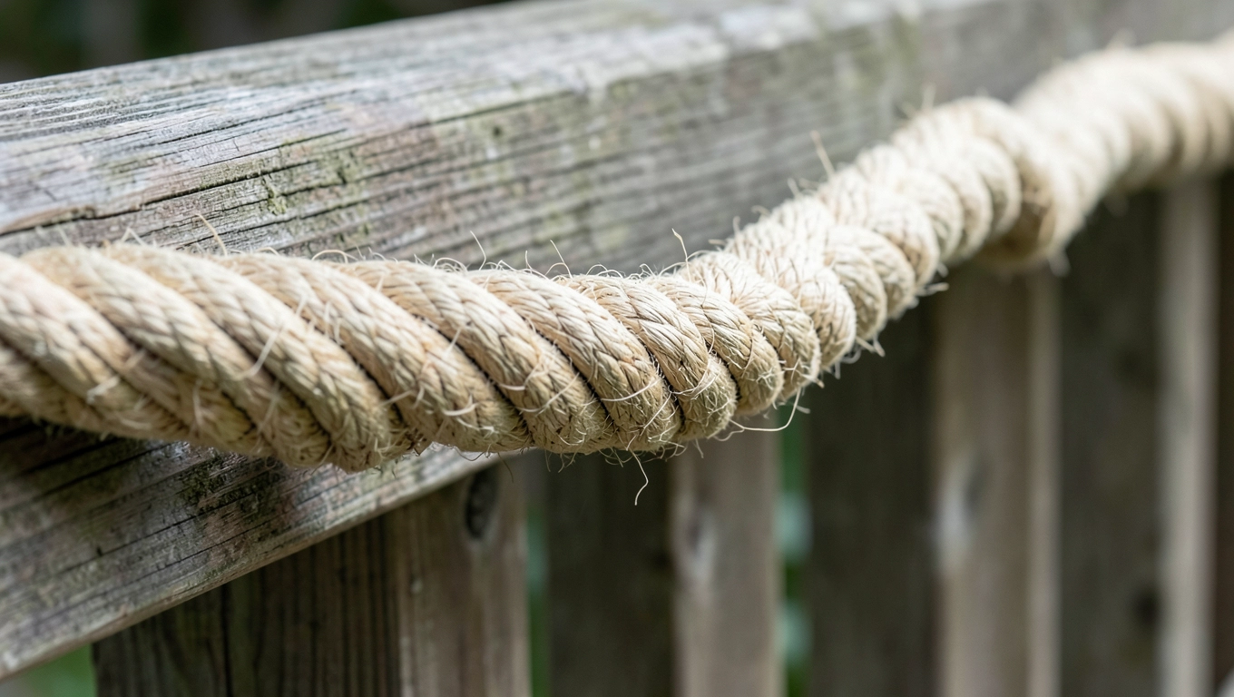 Naturalna lina jutowa w poręczach