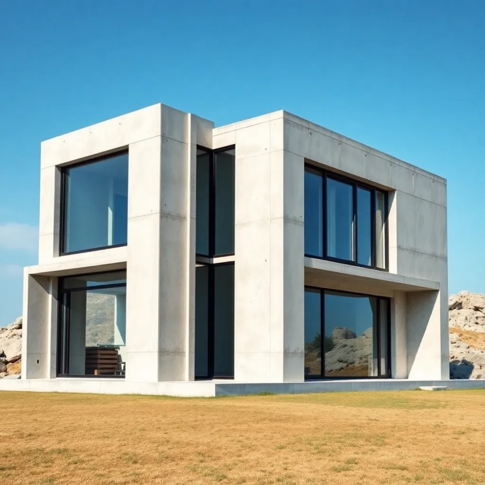Nowoczesne domy z betonu