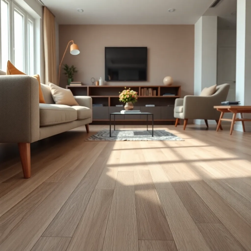Nowoczesne podłogi do salonu
