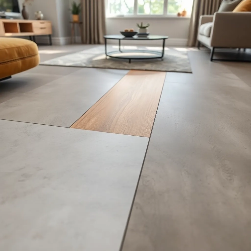 Nowoczesne posadzki do salonu