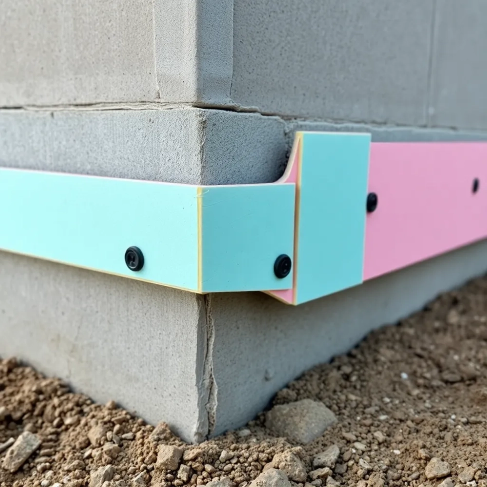 Ocieplenie płyty fundamentowej z boku