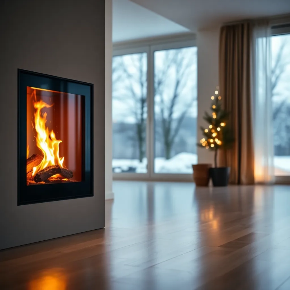 Ogrzewanie podłogowe a kominek z płaszczem wodnym