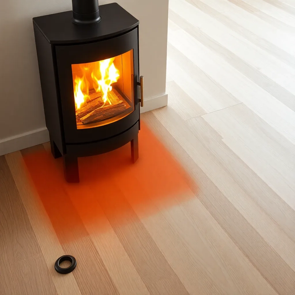 Ogrzewanie podłogowe a piec na drewno