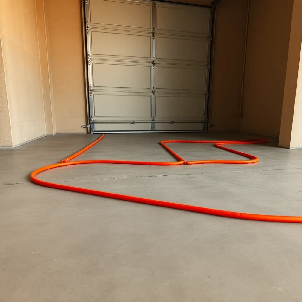 Ogrzewanie podłogowe w garażu ile od bramy