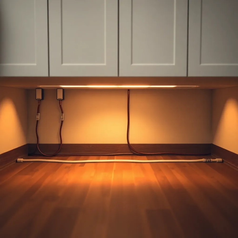 Ogrzewanie podłogowe w kuchni pod meblami