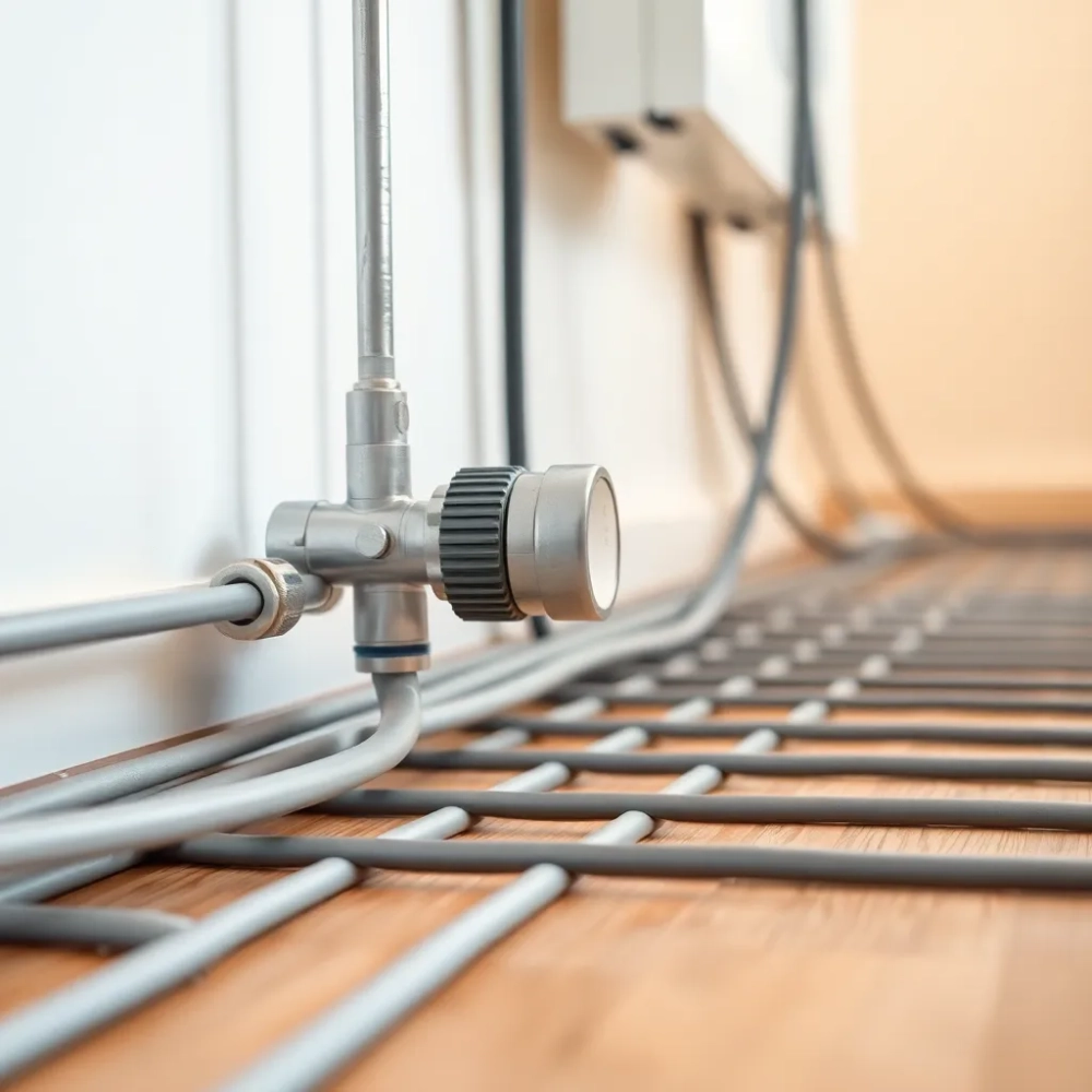 Ogrzewanie podłogowe z centralnego