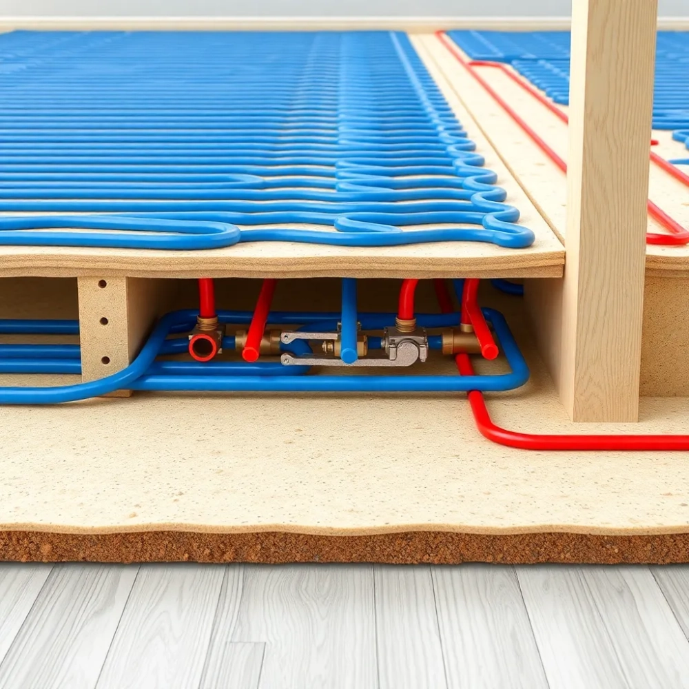 Opis techniczny ogrzewania podłogowego