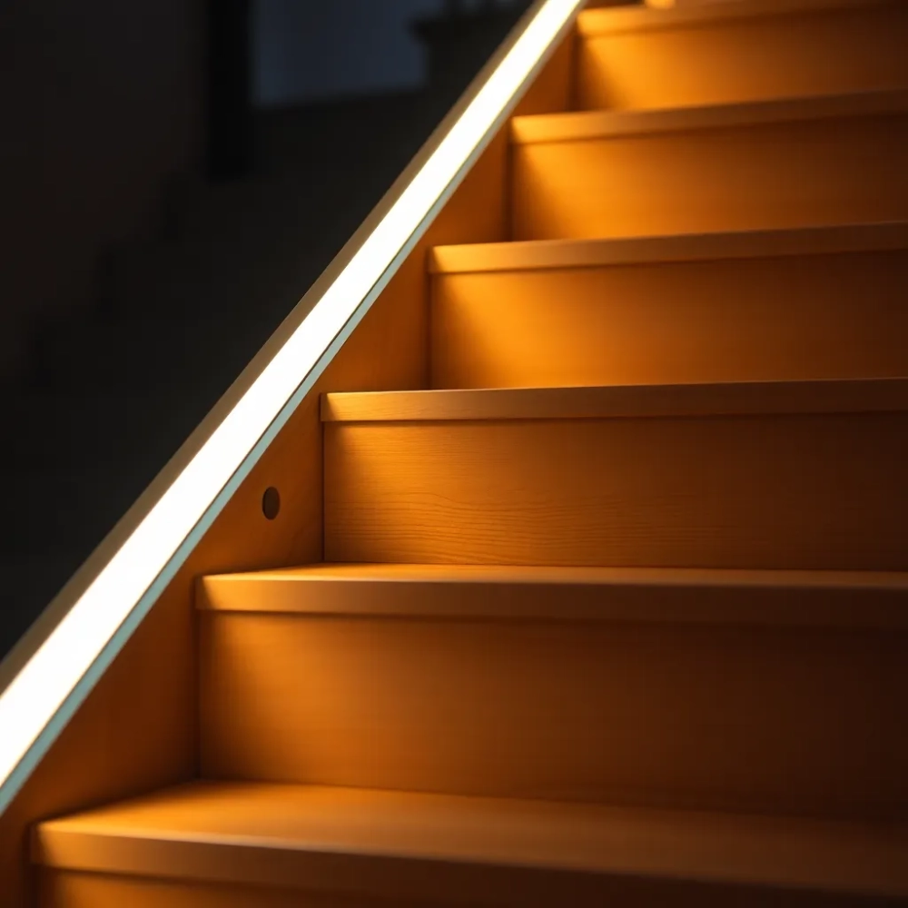 Oprawa schodowa z czujnikiem ruchu i zmierzchu 230V