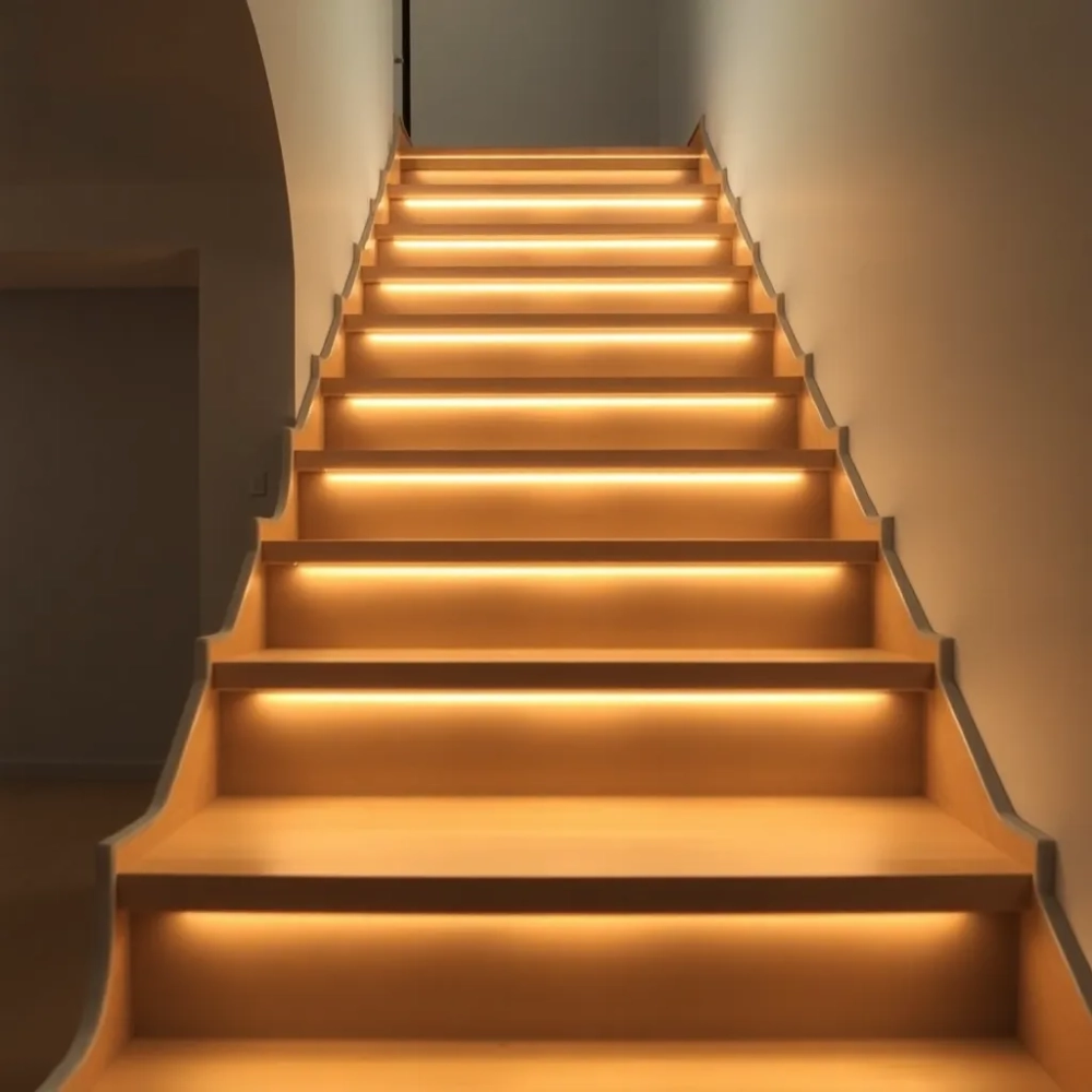 Oświetlenie klatki schodowej LED z czujnikiem ruchu