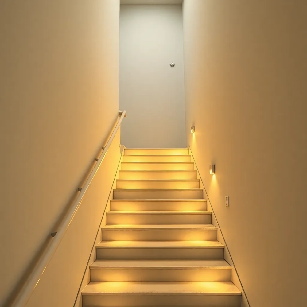 Oświetlenie klatki schodowej z czujnikiem ruchu