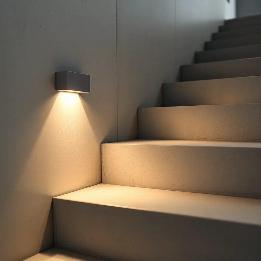 Oświetlenie schodowe do puszki