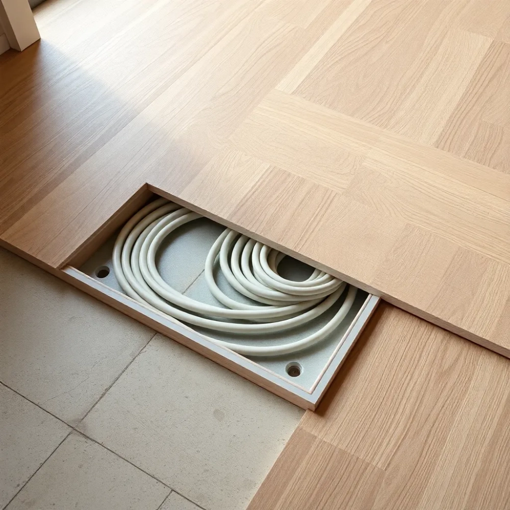 Panele 12 mm a ogrzewanie podłogowe