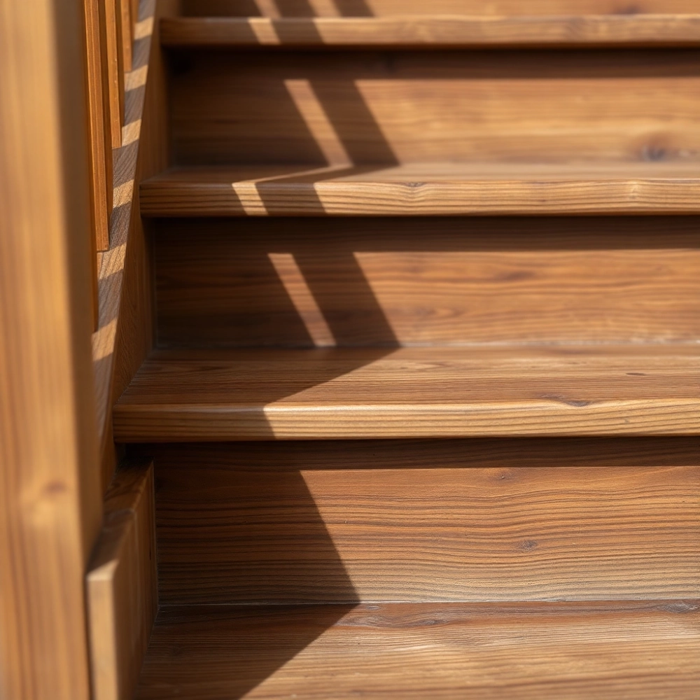 Panele na stare schody drewniane