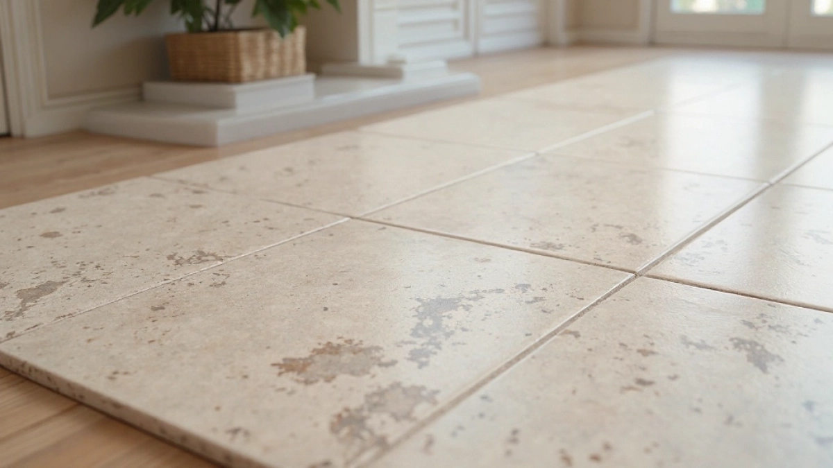 panele podłogowe imitujące płytki