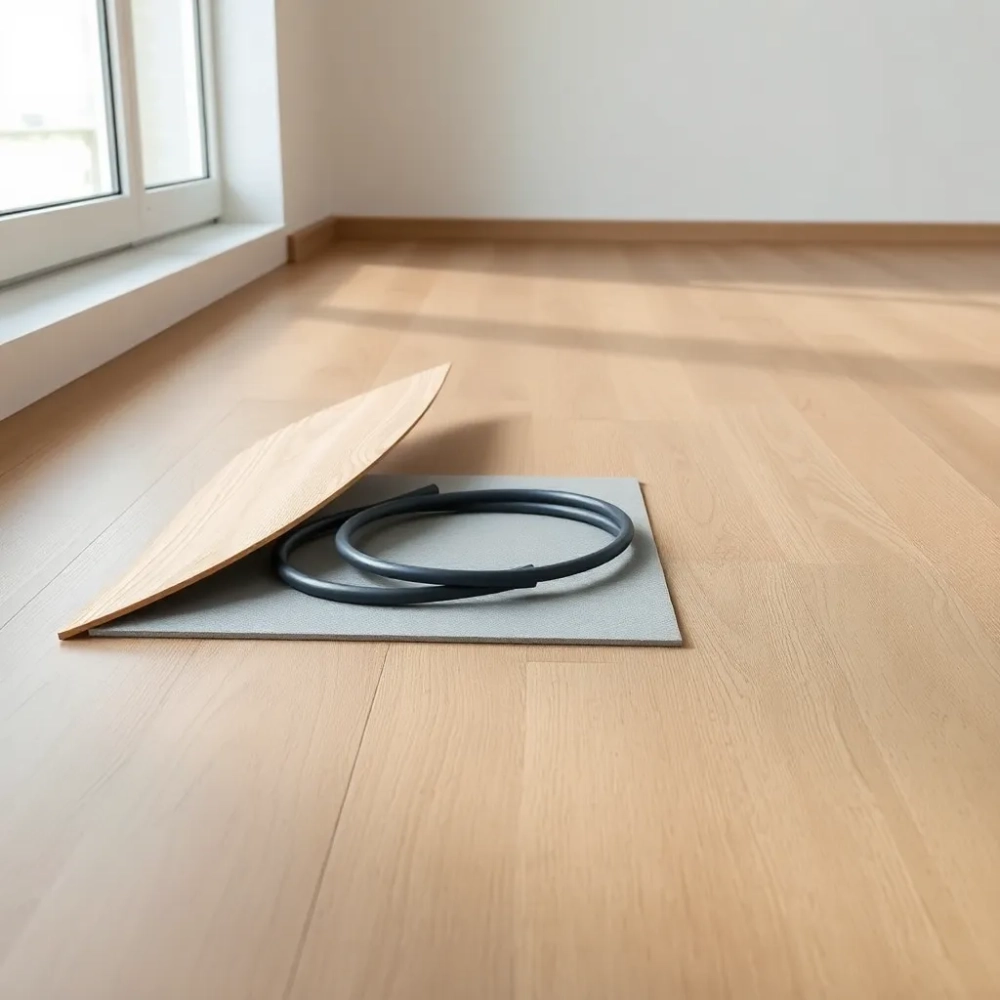 Panele winylowe a ogrzewanie podłogowe