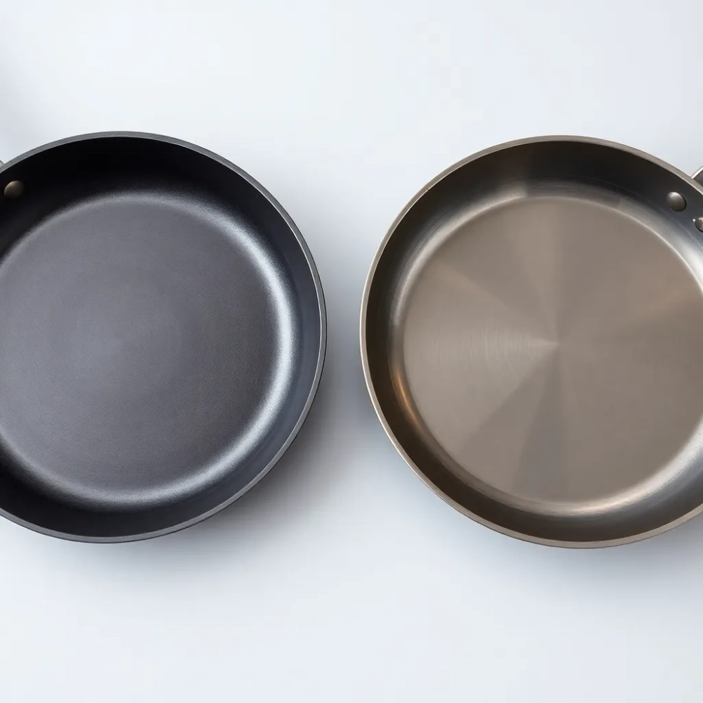 patelnia ze stali węglowej czy nierdzewnej