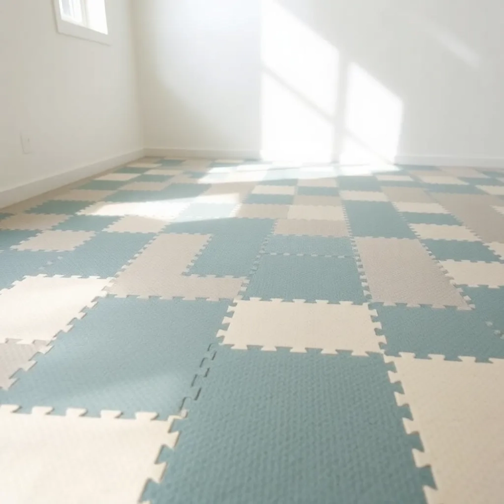 Pianka na podłogę dla dzieci