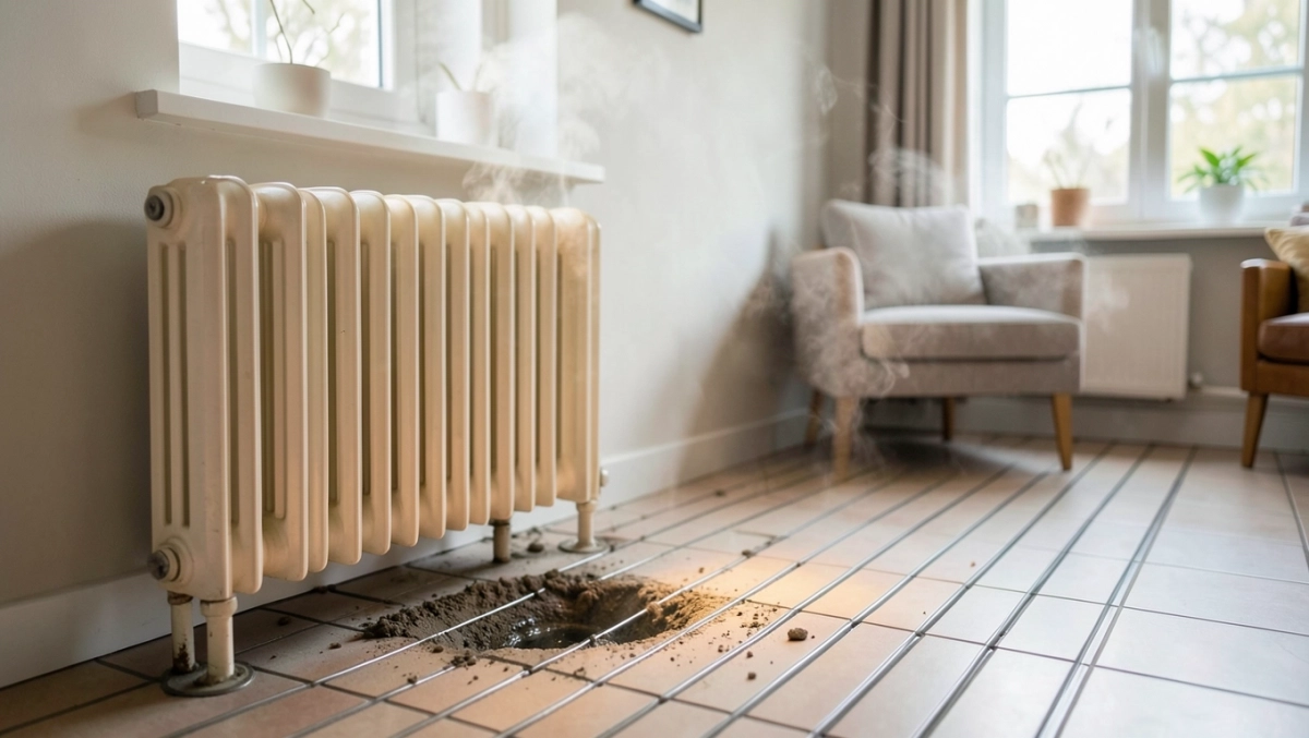 płukanie podłogówki cena