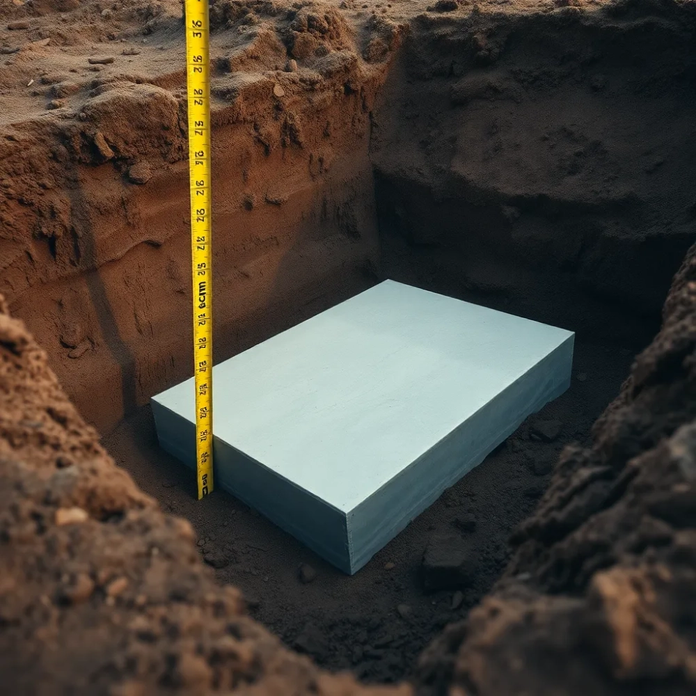 Płyta fundamentowa a głębokość przemarzania