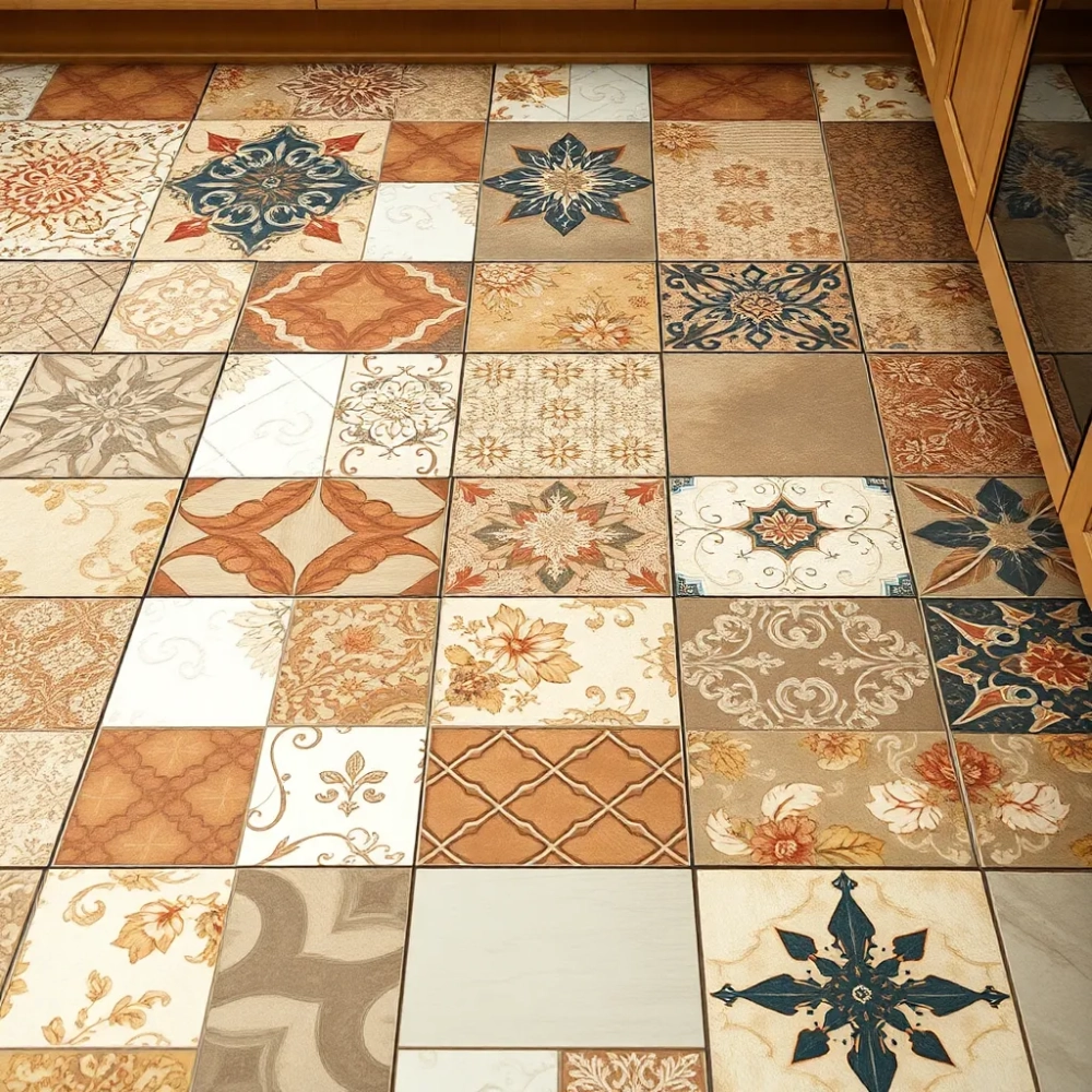 Płytki do kuchni na podłogę wzory