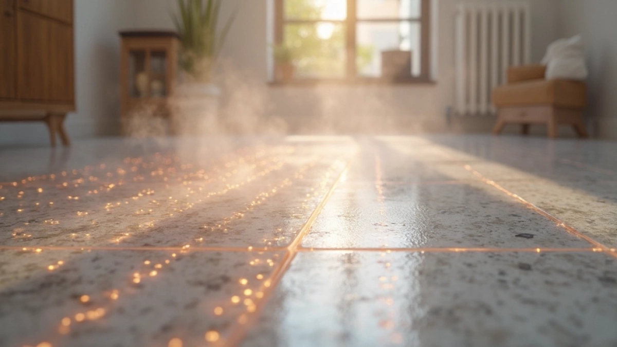 płytki na ogrzewanie podłogowe