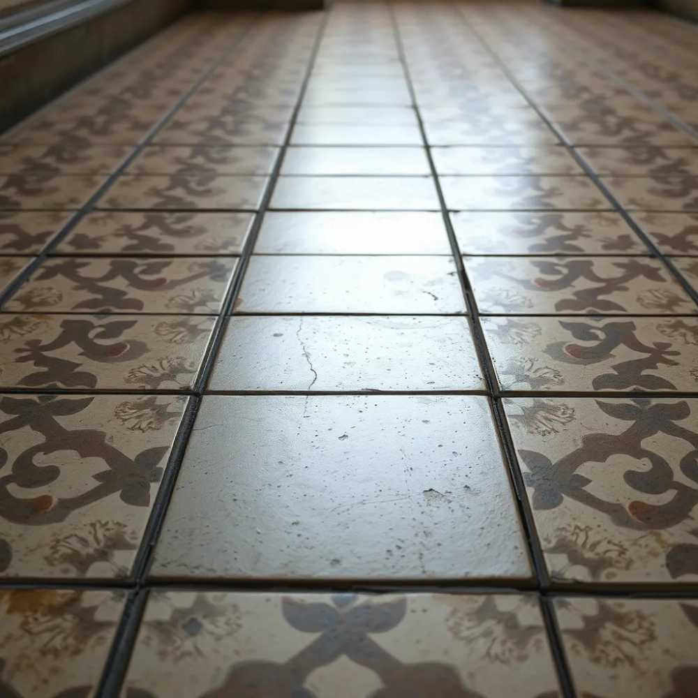 Płytki podłogowe stare wzory