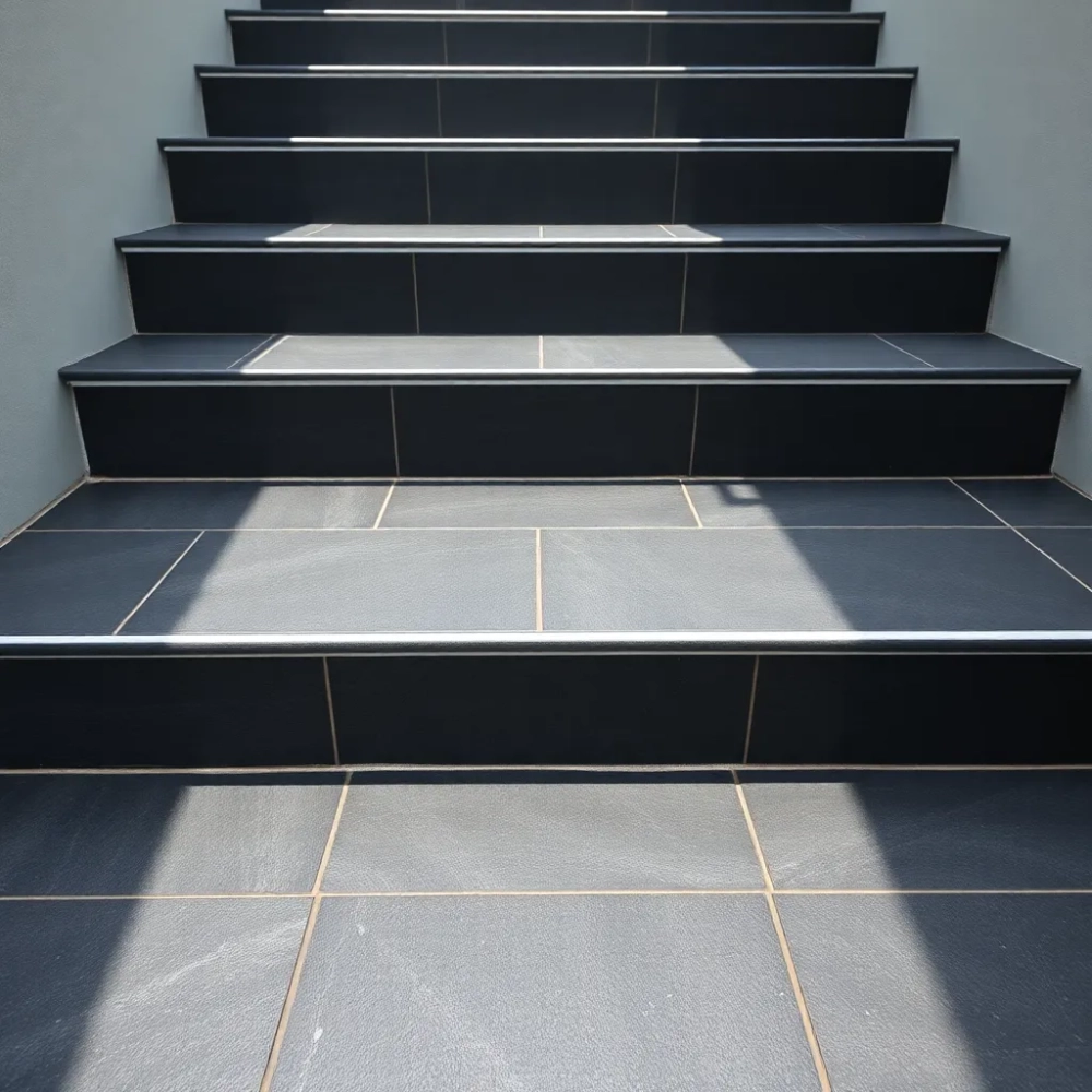 Płytki z kapinosem na schody zewnętrzne