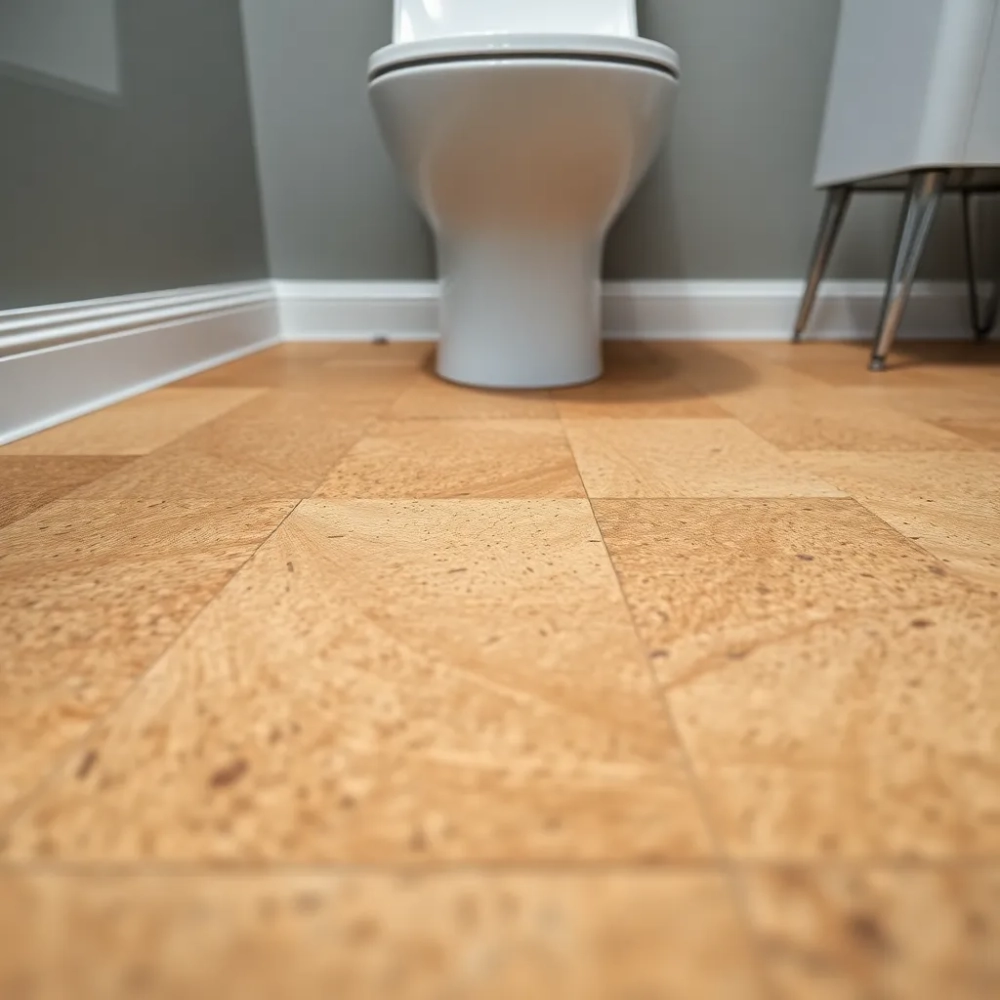 Podłoga korkowa do łazienki