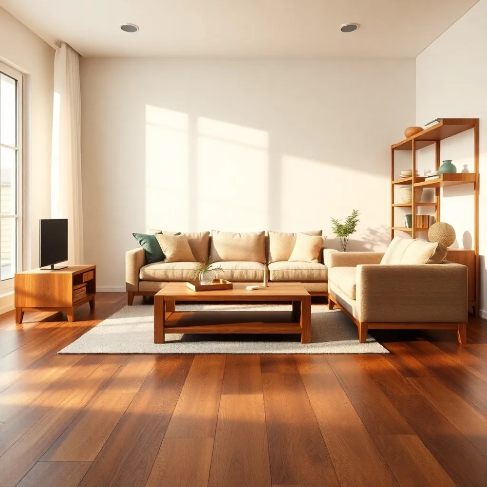 Podłoga merbau jakie meble