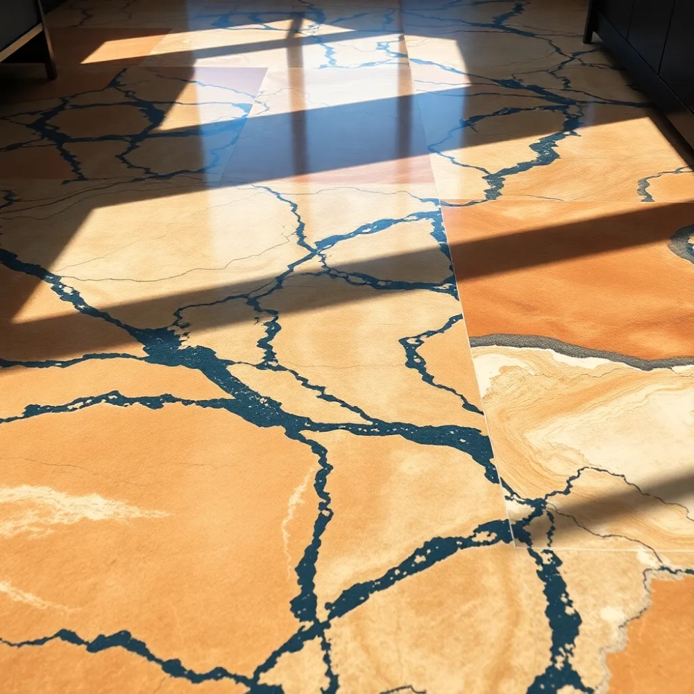 Podłoga z żywicy wzory