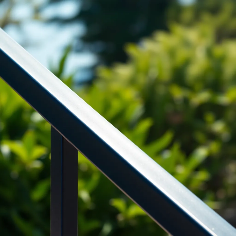 Poręcz na schody zewnętrzne