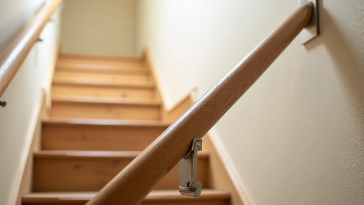 poręcze przy schodach