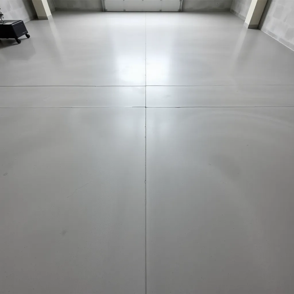 Posadzka betonowa w garażu