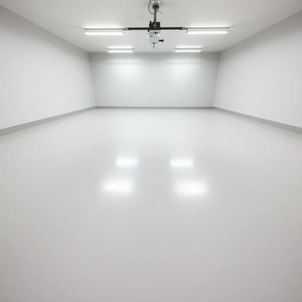 Posadzka epoksydowa w garażu