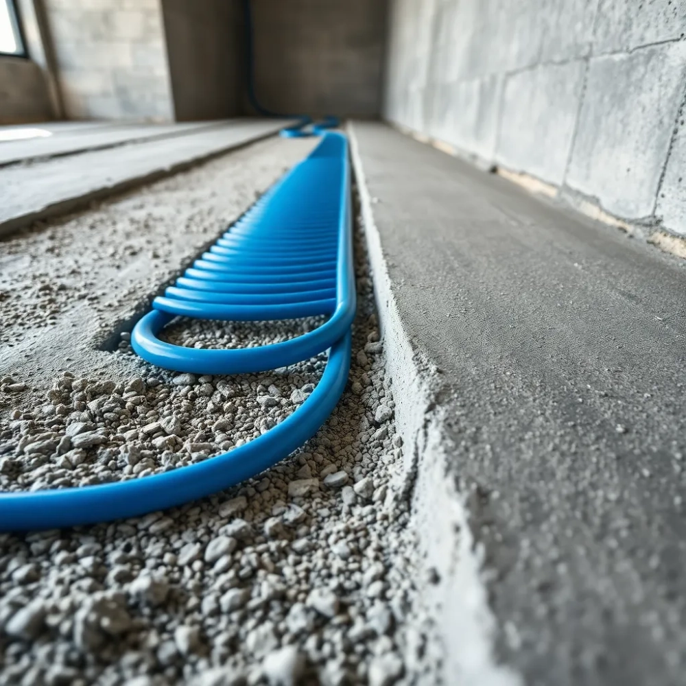 Posadzka na ogrzewanie podłogowe