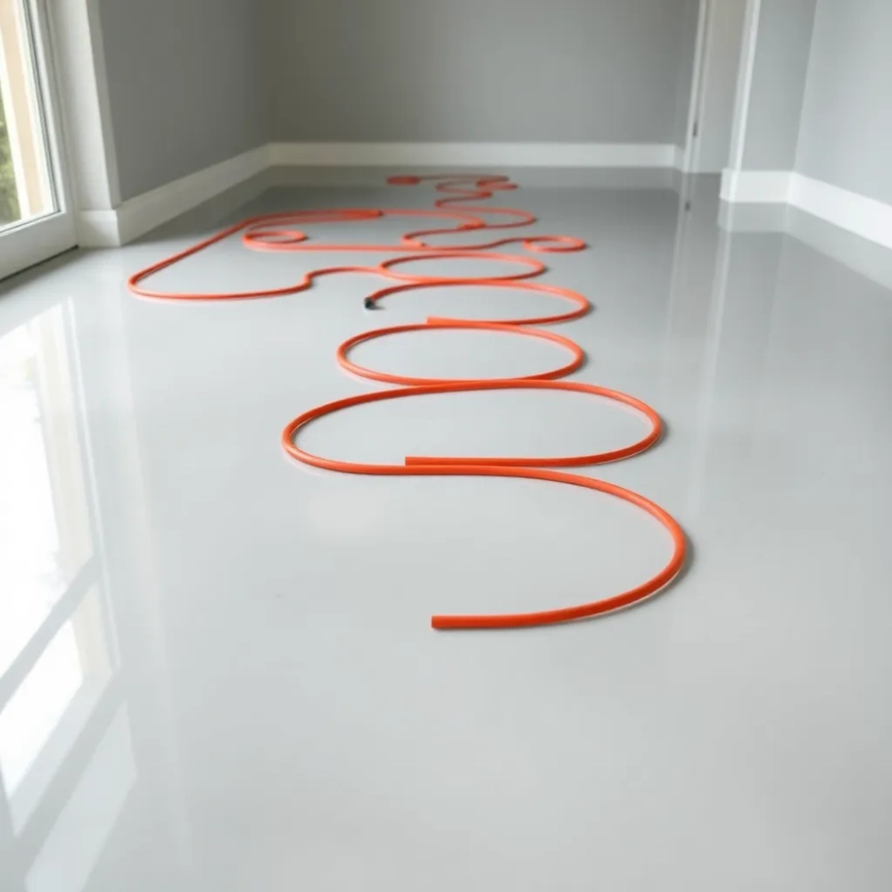 Posadzka żywiczna a ogrzewanie podłogowe