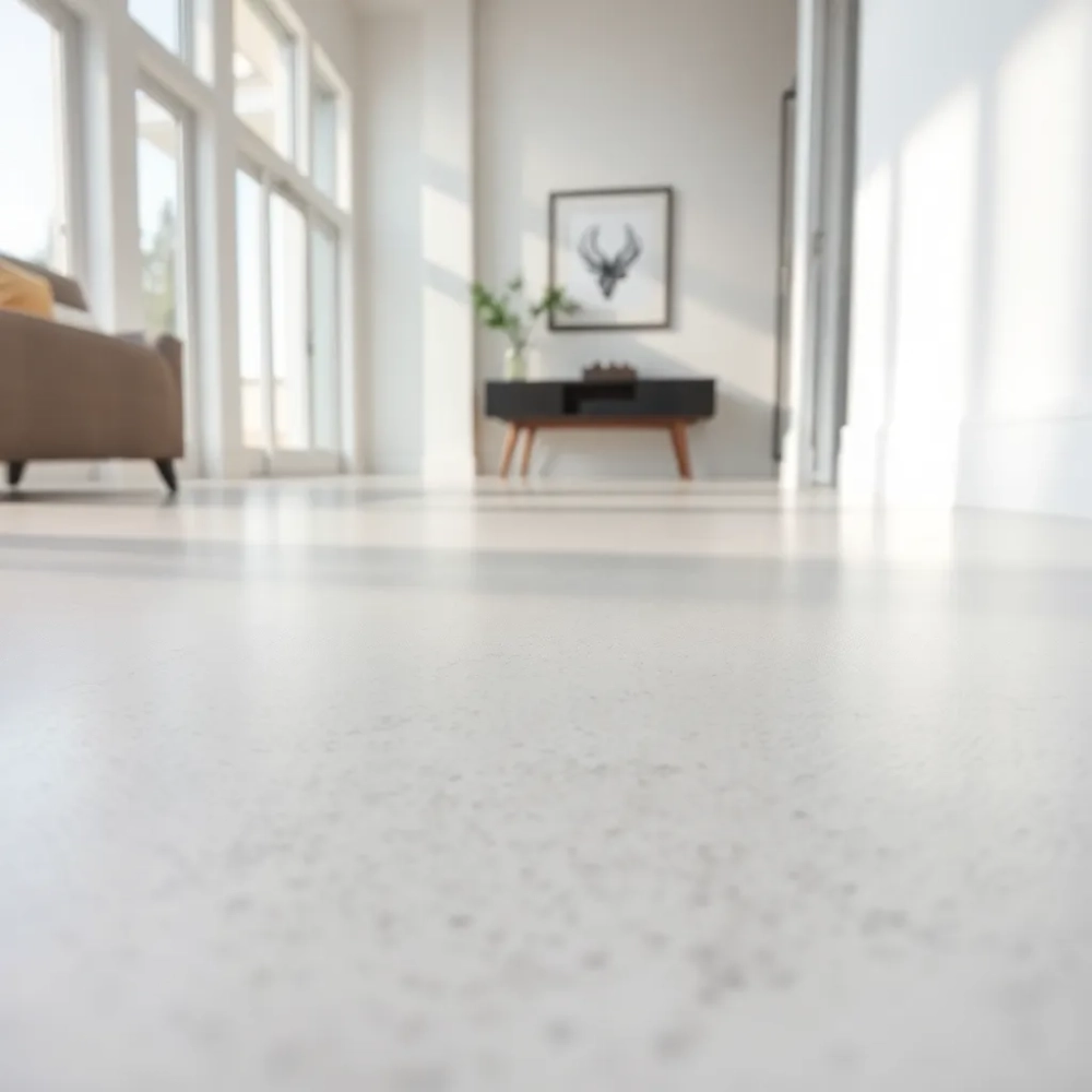 Posadzka żywiczna w domu