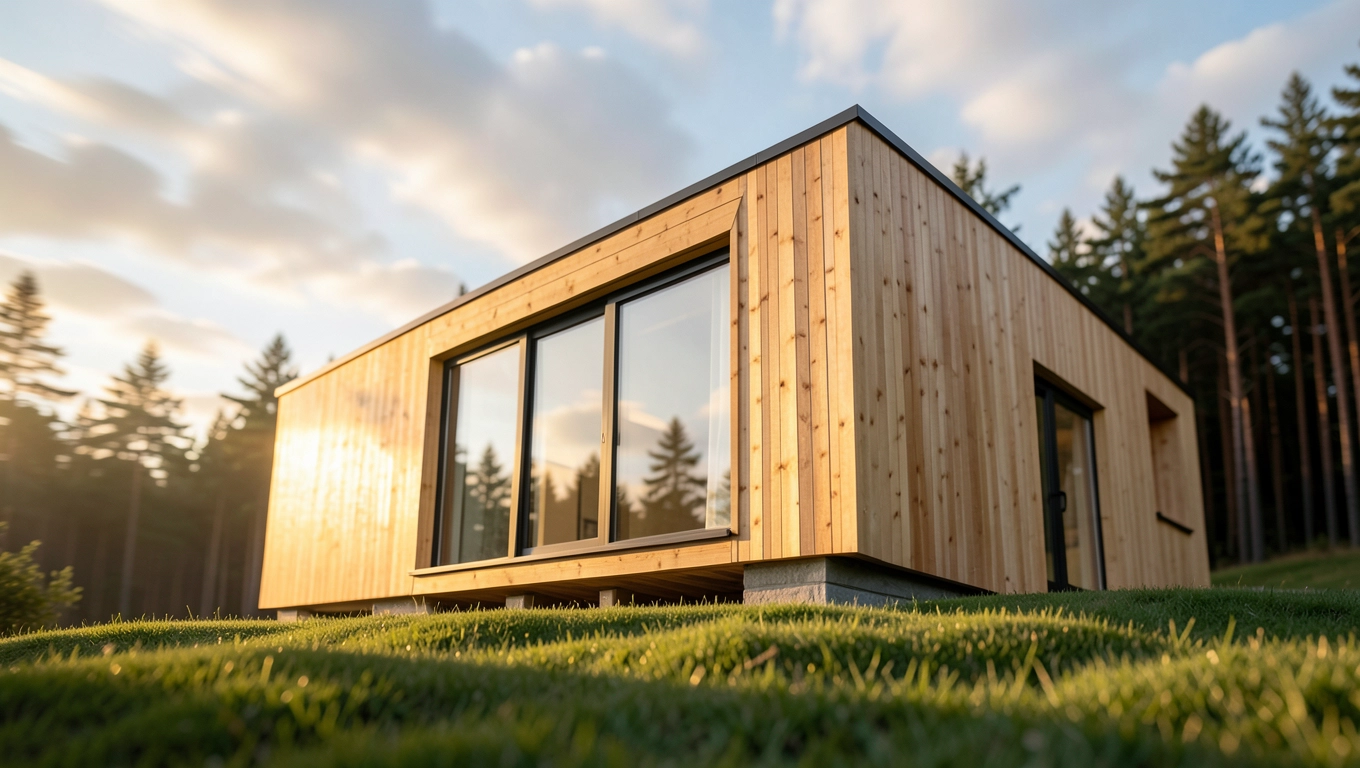 prefabrykowane domy drewniane