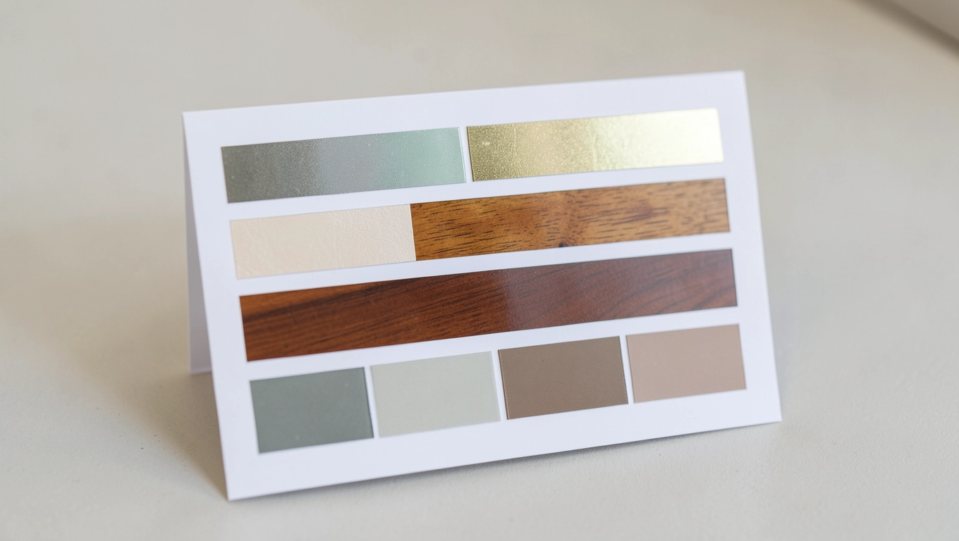 Próbnik kolorów do poręczy na schody