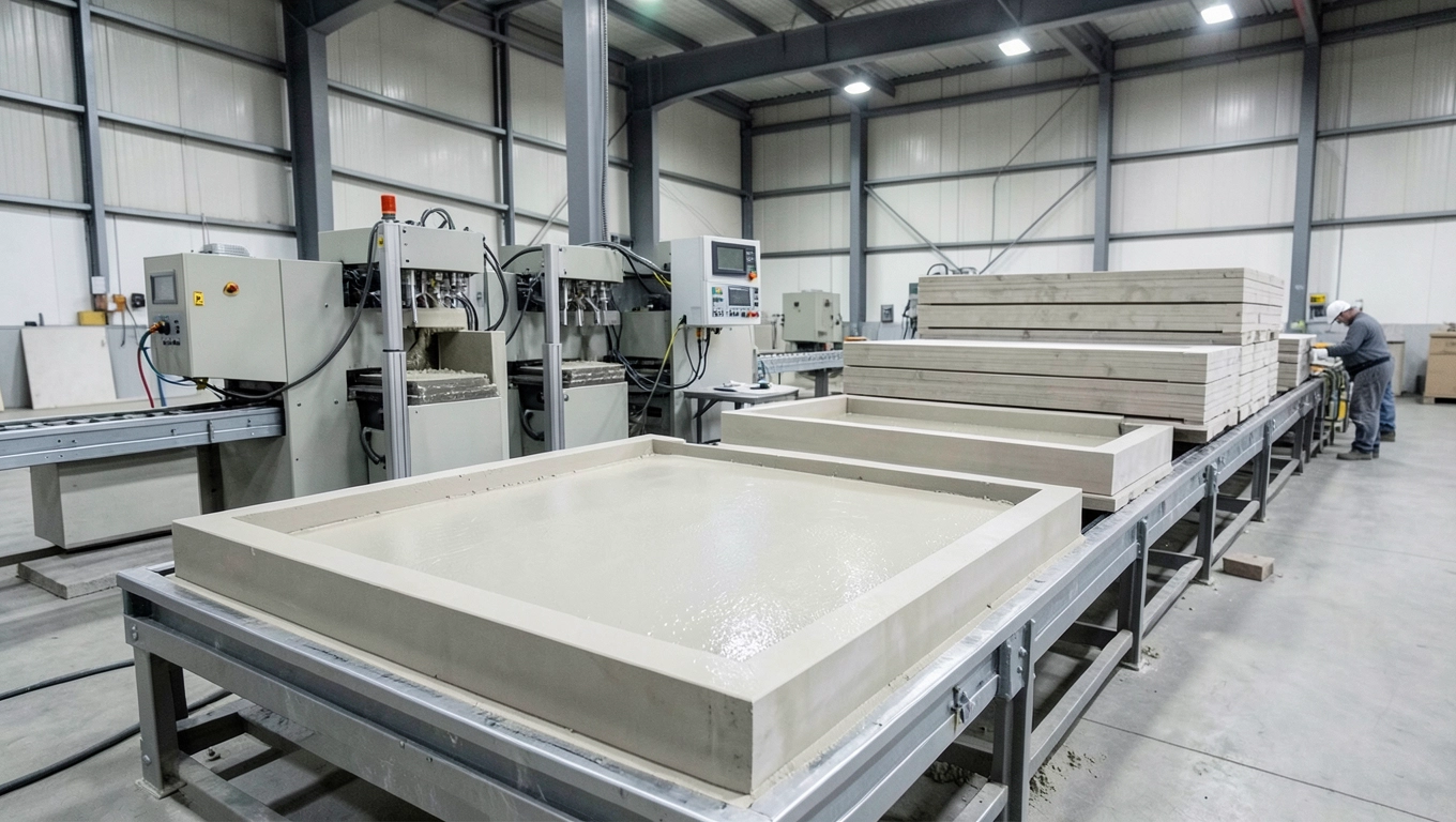 Produkcja prefabrykatów bez brudu na budowie