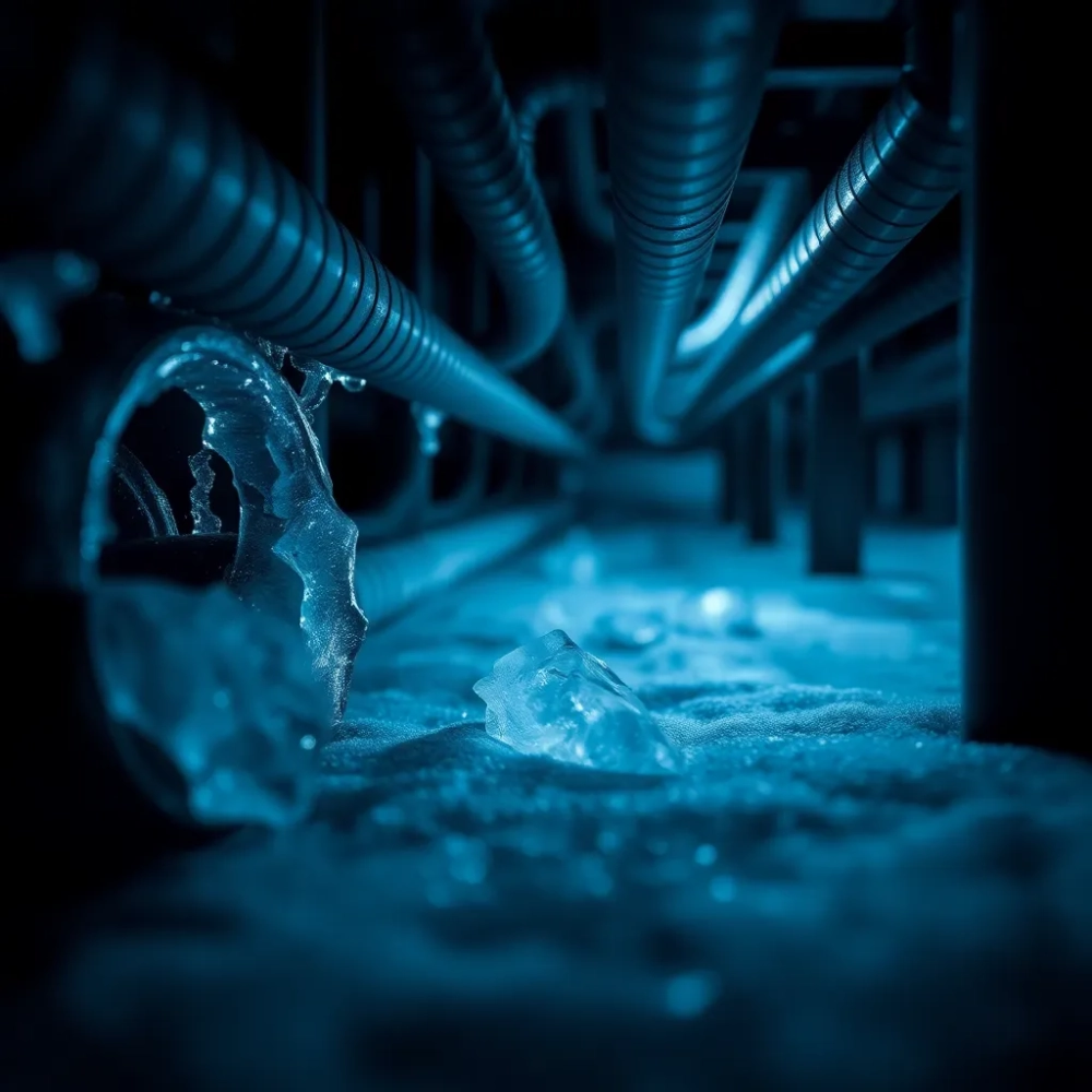 Przy jakiej temperaturze zamarza woda w podłogówce