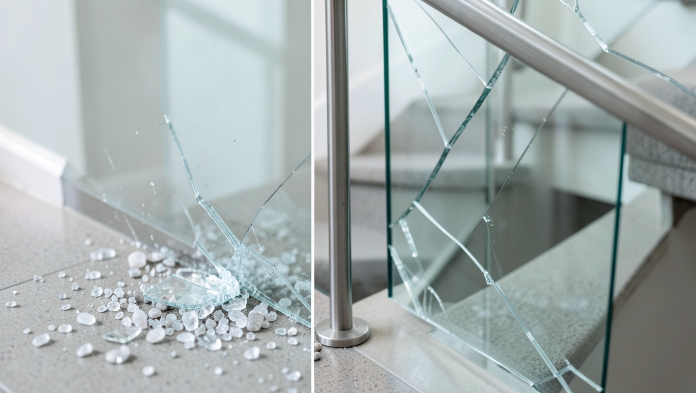 Rodzaje Szkła w Poręczach Schodowych