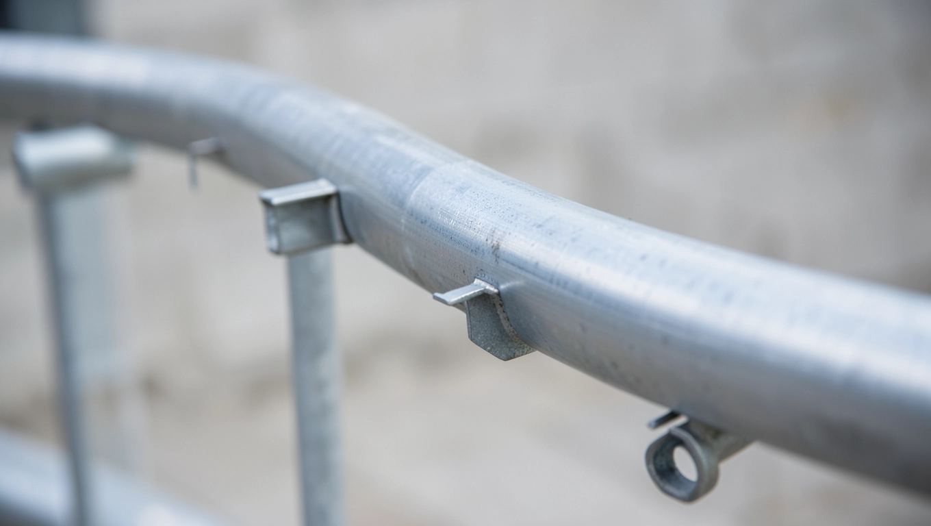 Rozmieszczenie wsporników poręczy