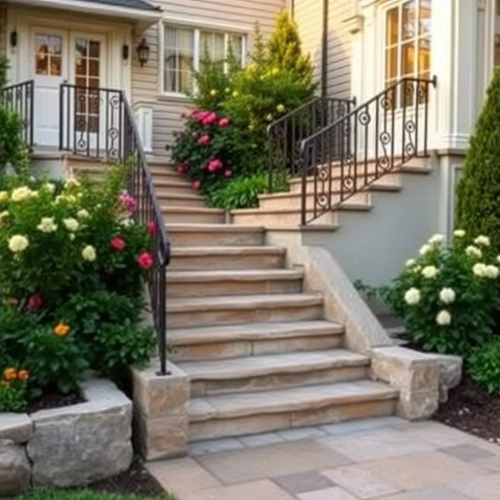 Schody do piwnicy zewnętrzne